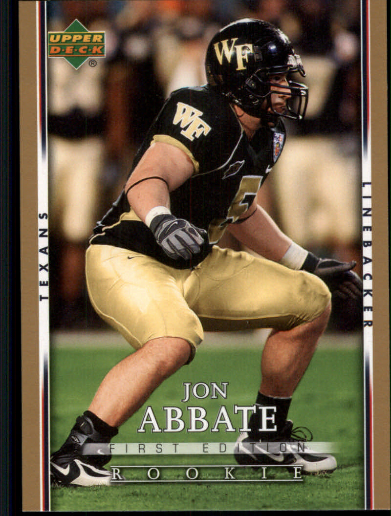 2007 First Edition (Upper Deck) Football "Gold" Parallel Cards - Picture 40 of 45