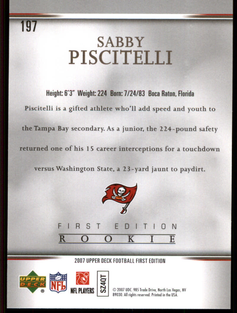 2007 First Edition (Upper Deck) Football "Gold" Parallel Cards - Picture 43 of 45