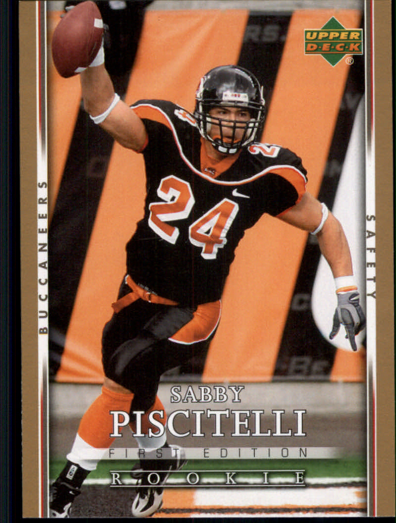 2007 First Edition (Upper Deck) Football "Gold" Parallel Cards - Picture 42 of 45