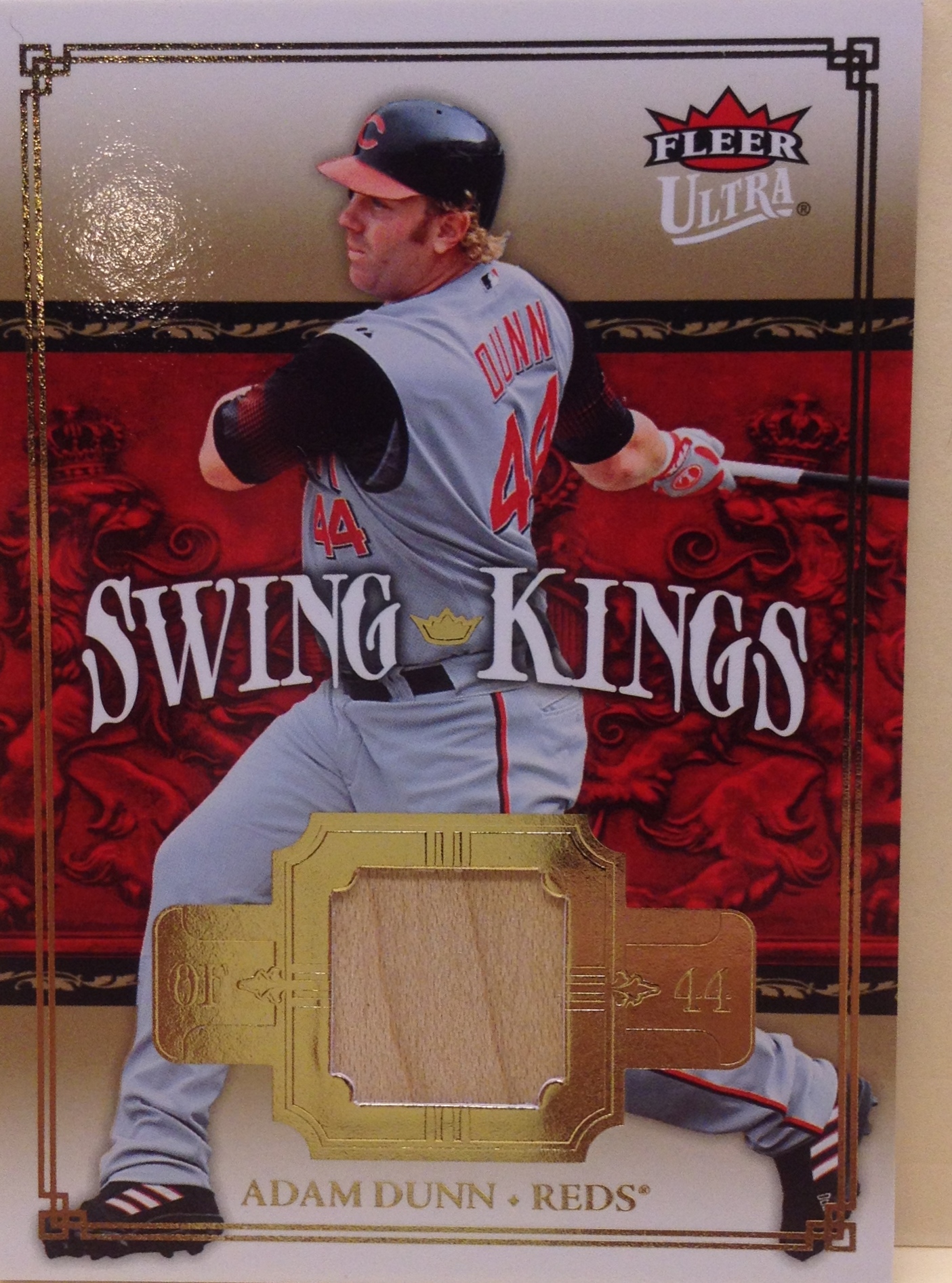 2007 Ultra Swing Kings Materials #AD Adam Dunn