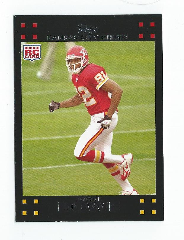 2007 Topps #323 Dwayne Bowe RC