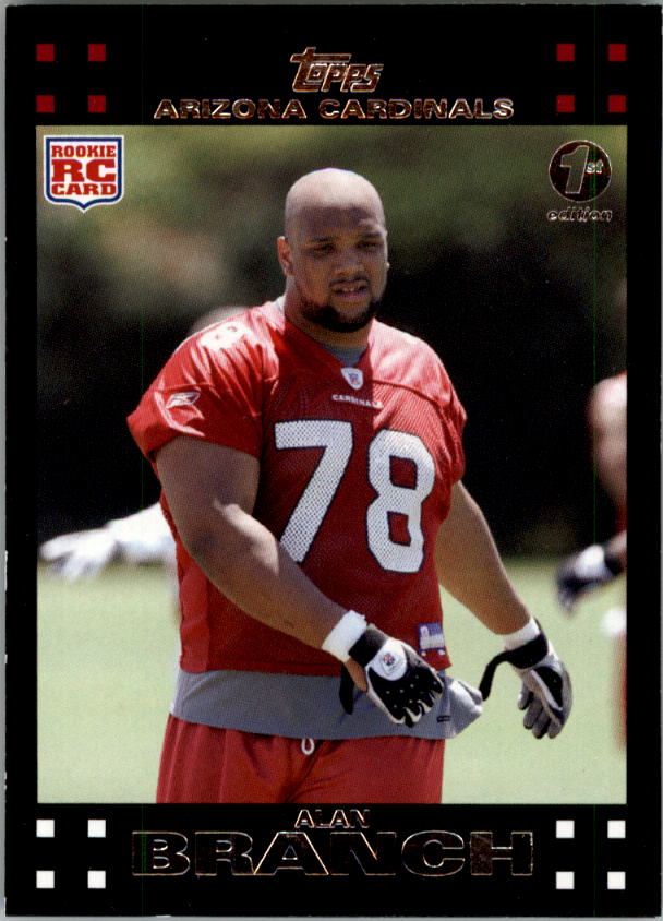 2007 Topps First Edition #346 Alan Branch