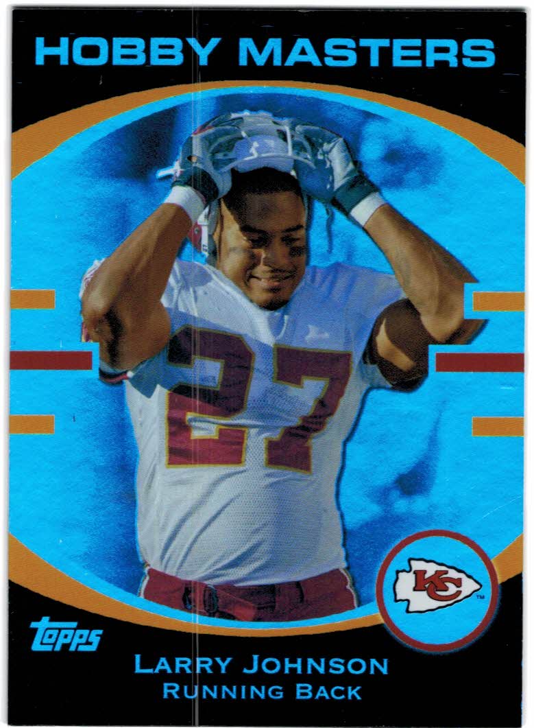 2007 Topps Larry Johnson Kansas City Chiefs #424