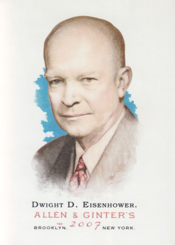 2007 Topps Allen and Ginter #62 Dwight D. Eisenhower