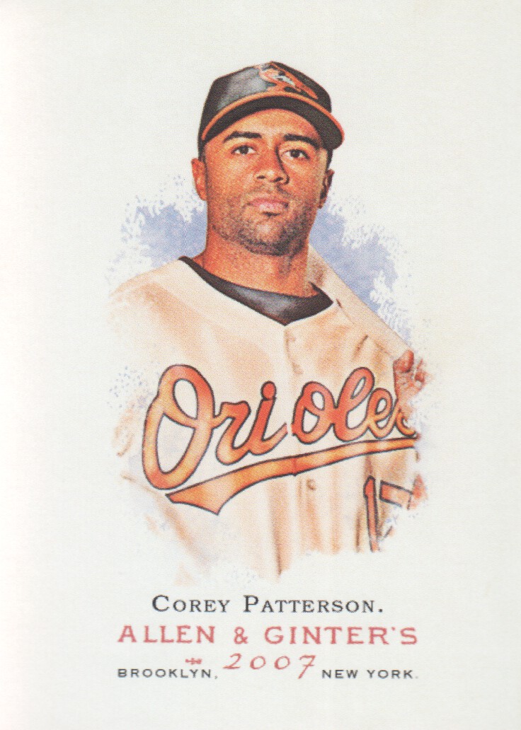2007 Topps Allen and Ginter #315 Corey Patterson