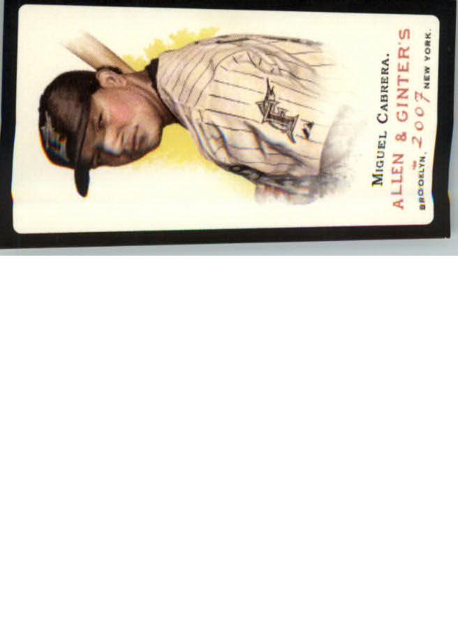 2007 TOPPS ALLEN AND GINTER MINI BLACK BASEBALL ASSORTED SINGLES U-PICK - Bild 15 von 67