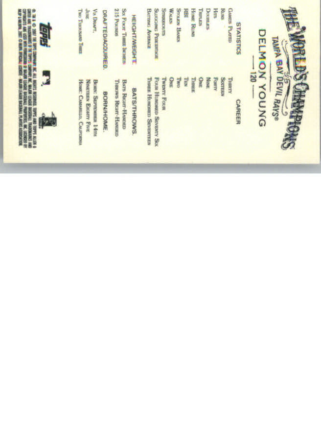 2007 TOPPS ALLEN AND GINTER MINI BLACK BASEBALL ASSORTED SINGLES U-PICK - Bild 30 von 67