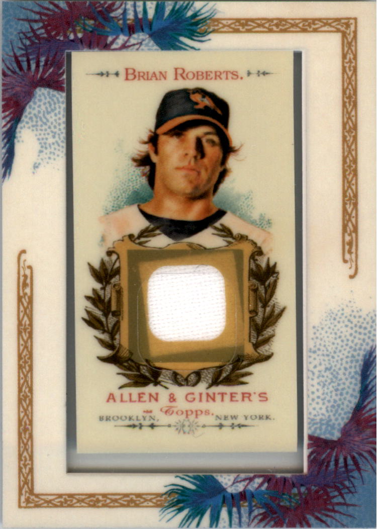 2007 Topps Allen and Ginter Relics #BR Brian Roberts J