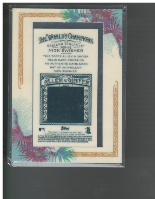 B4709- 2007 Topps Allen Und Ginter BB 251- Einsätze -du Pick- 15 + Gratis US - Bild 262 von 285
