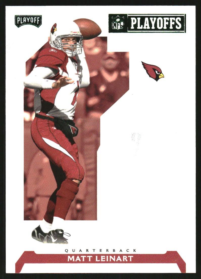 2007 Playoffs NFL Playoffs Preview Bonus Green #B4 Matt Leinart