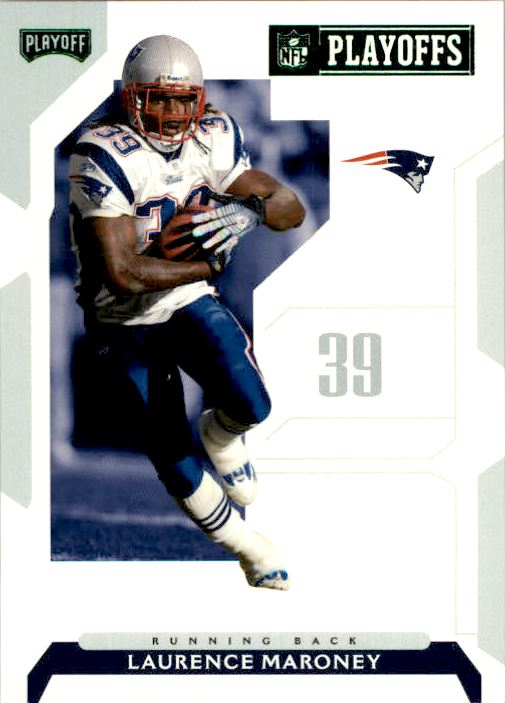 2007 Playoffs NFL Playoffs Preview Bonus Green #B5 Laurence Maroney