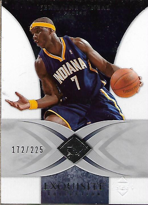 2006-07 Exquisite Collection #16 Jermaine O'Neal