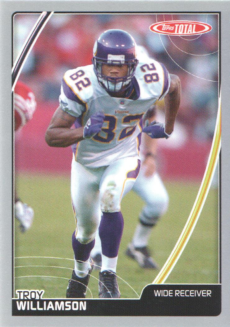 2007 Topps Total Silver #410 Troy Williamson
