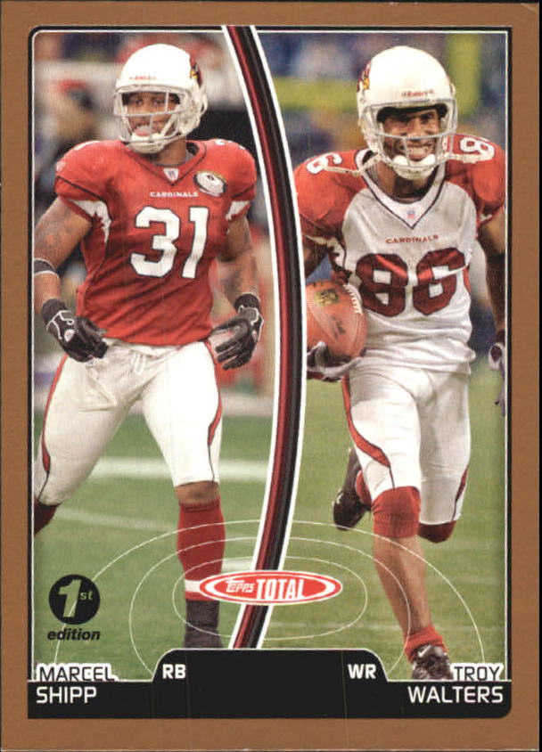2007 Topps Total 1st Edition Copper #2 Marcel Shipp/Troy Walters