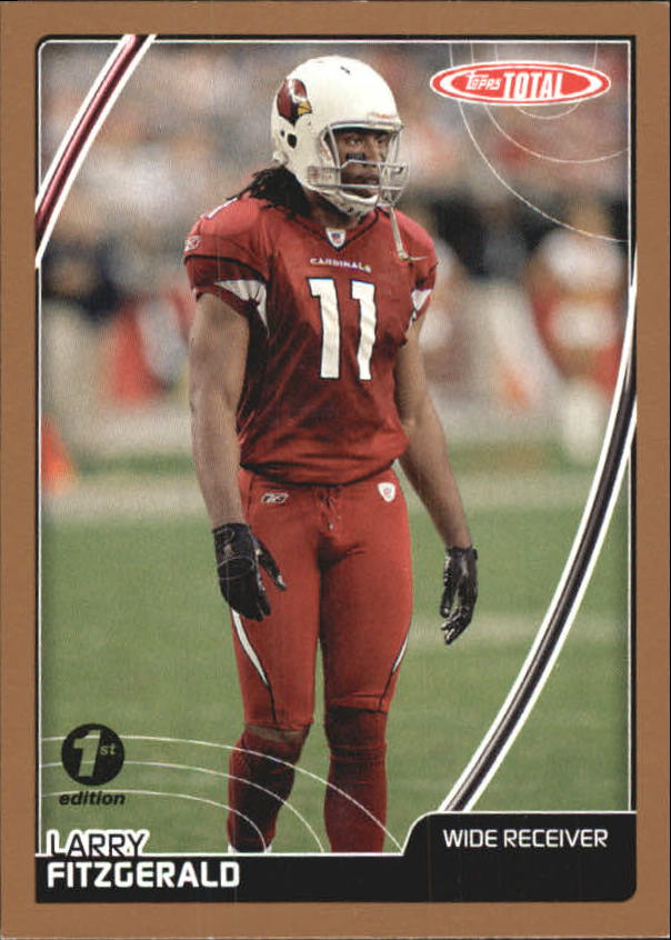 2007 Topps Total 1st Edition Copper #266 Larry Fitzgerald