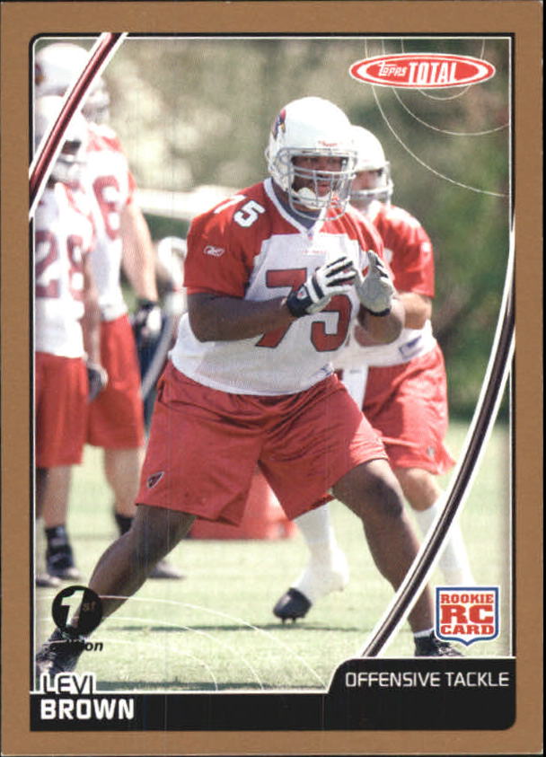 2007 Topps Total 1st Edition Copper #548 Levi Brown