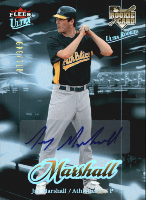 2007 Ultra Rookie Autographs #221b Jay Marshall/349