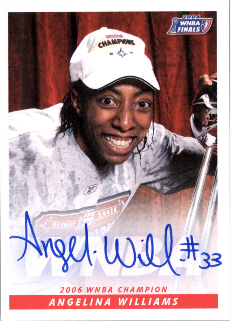 2007 WNBA Autographs #5 Angelina Williams