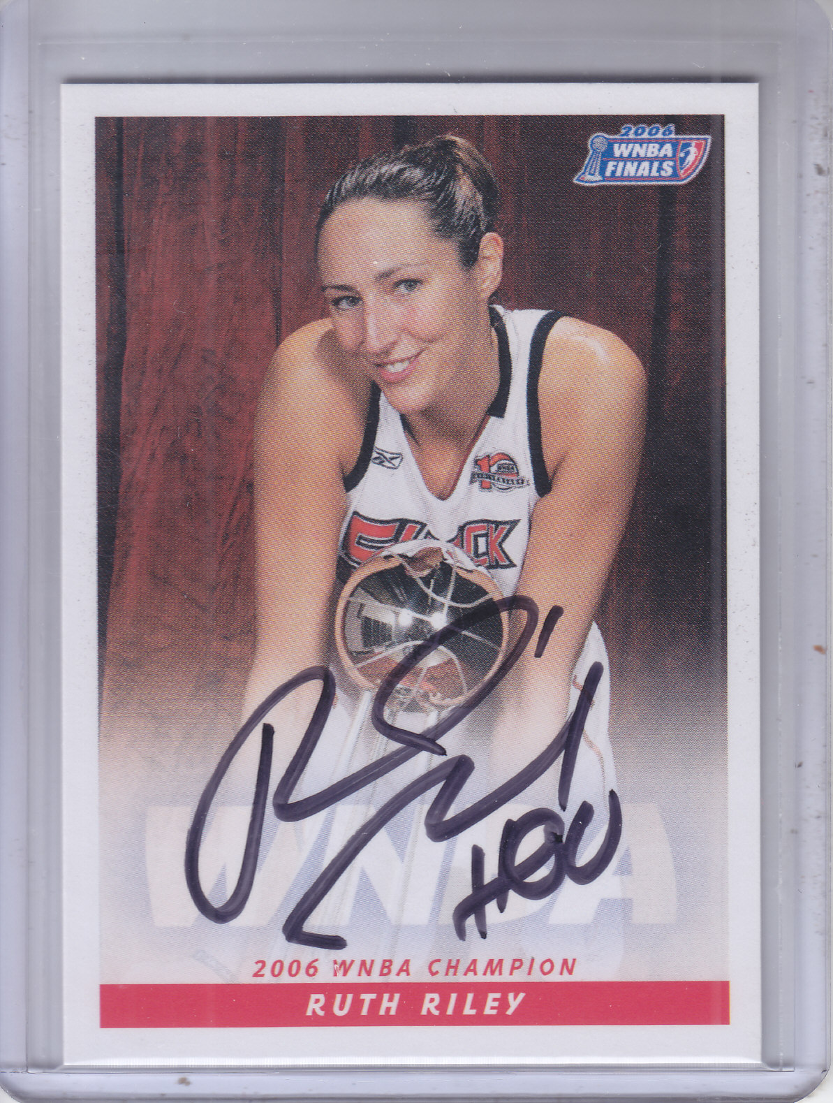 2007 WNBA Autographs #38 Ruth Riley