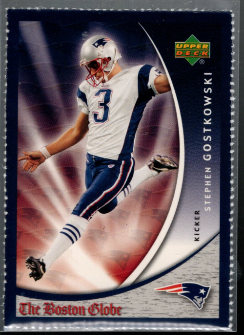 B6240- 2006 Patriots Upper Deck Boston Globe FB -Scegli tu- 15+ SPEDIZIONE GRATUITA US - Foto 10 di 13