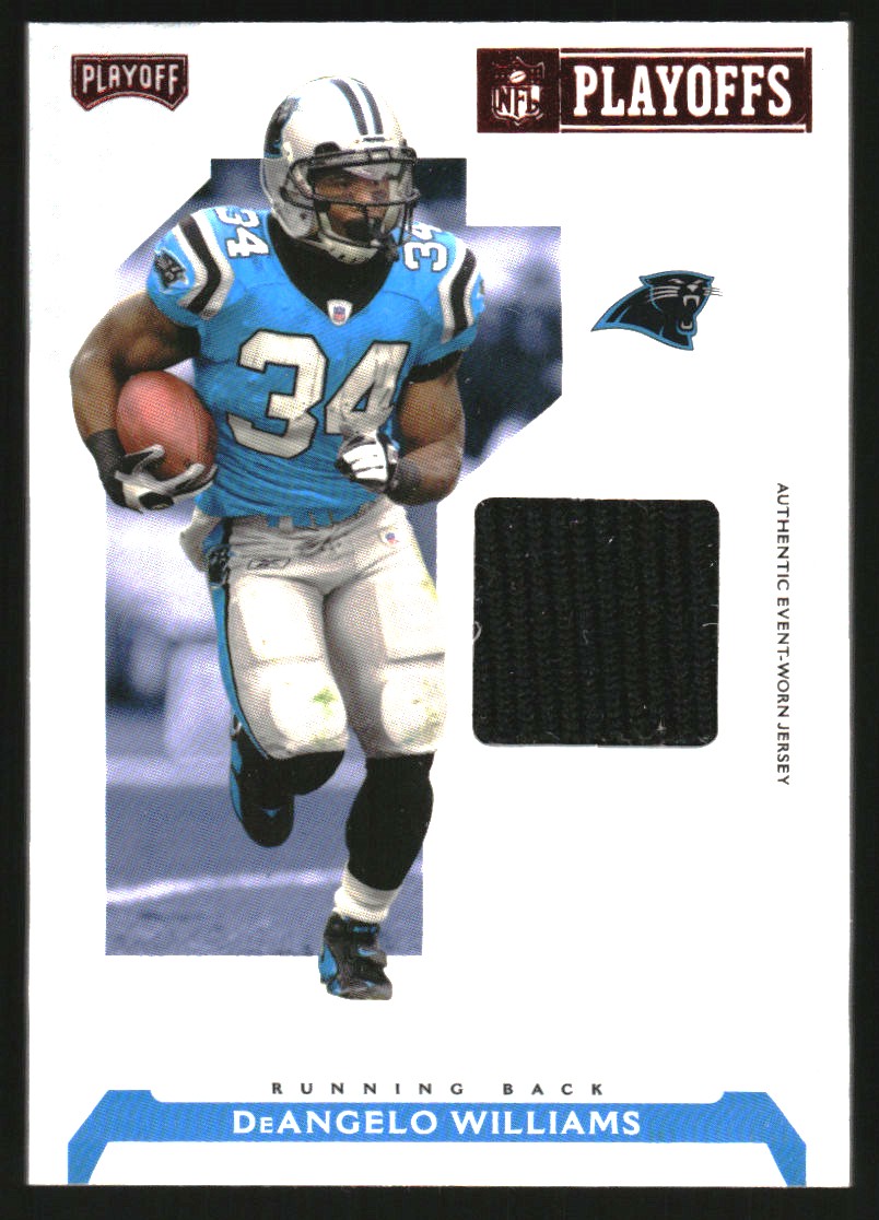 2007 Playoffs NFL Playoffs Preview Bonus Jerseys Red #B7 DeAngelo Williams