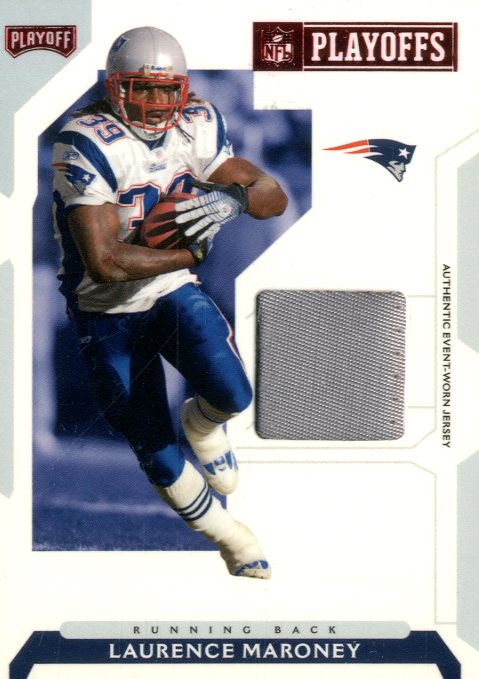 2007 Playoffs NFL Playoffs Preview Bonus Jerseys Red #B5 Laurence Maroney