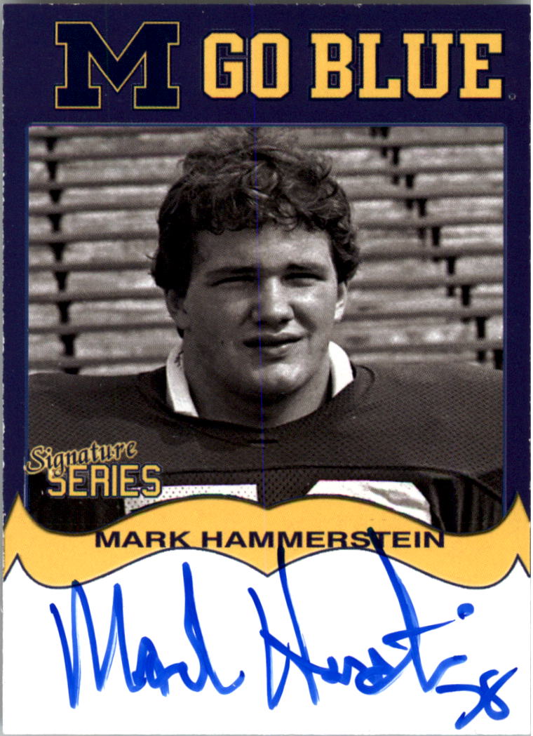 2002-09 Michigan TK Legacy Go Blue Autographs #MGB121 Mark Hammerstein