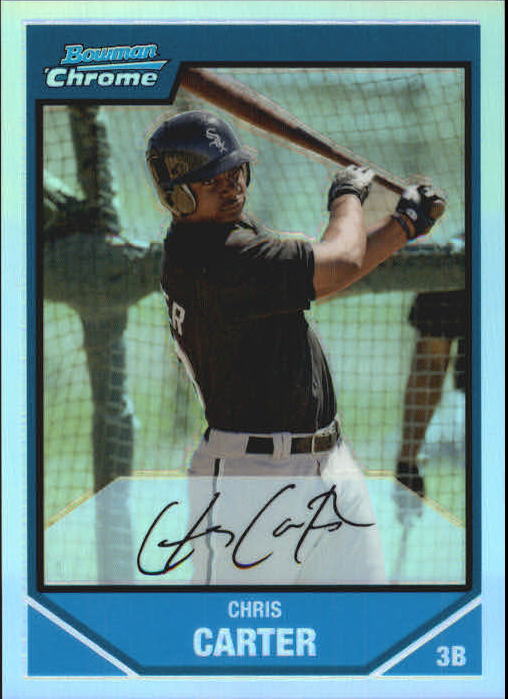 2007 Bowman Chrome Prospects Refractors #BC210 Chris Carter