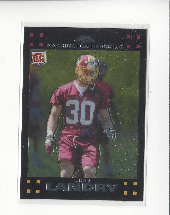 2007 Topps Chrome #TC259 Laron Landry RC