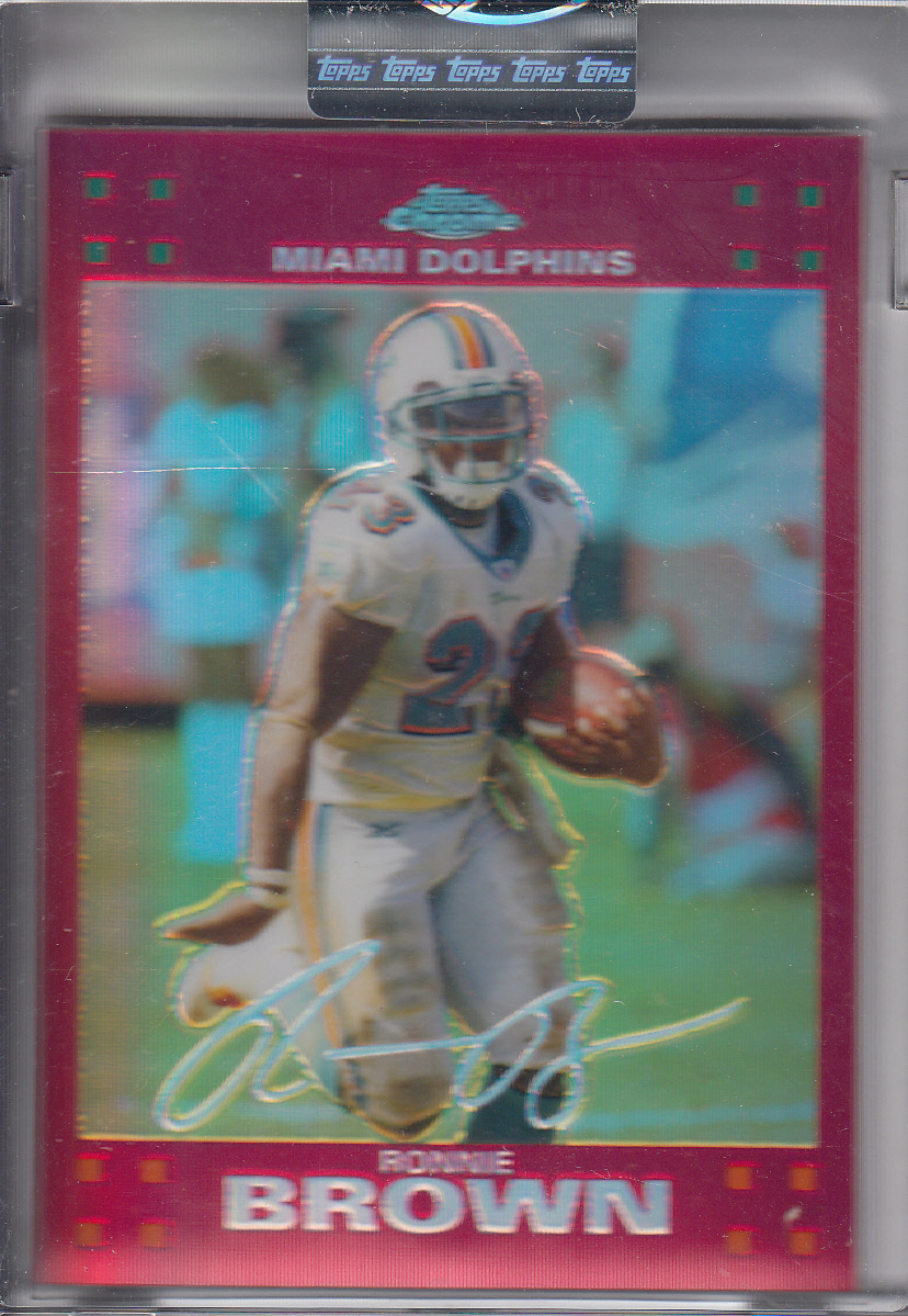 2006 Topps Ronnie Brown Miami Dolphins #137