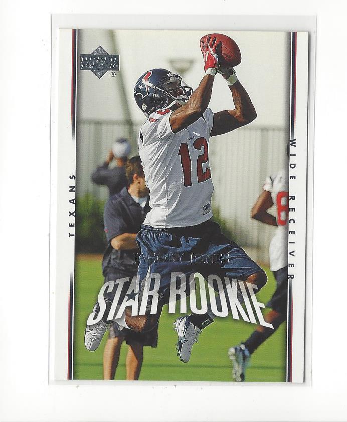 2007 Upper Deck #231 Jacoby Jones RC