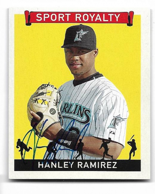 2007 Upper Deck Goudey Sport Royalty Autographs #HR Hanley Ramirez