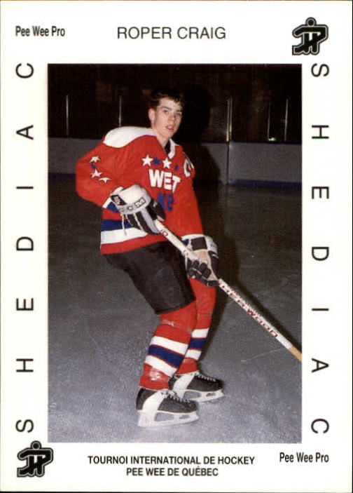 1992 Quebec Pee-Wee Tournament #1699 Craig Roper - NM-MT