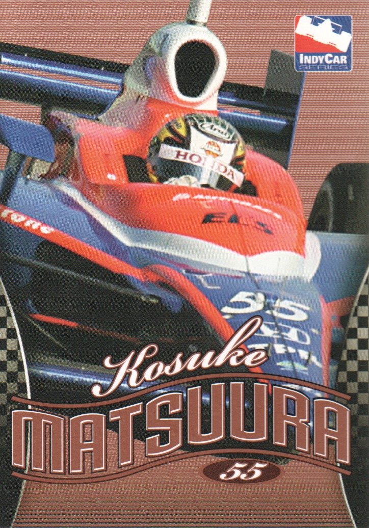 2007 Rittenhouse IRL #32 Kosuke Matsuura's Car