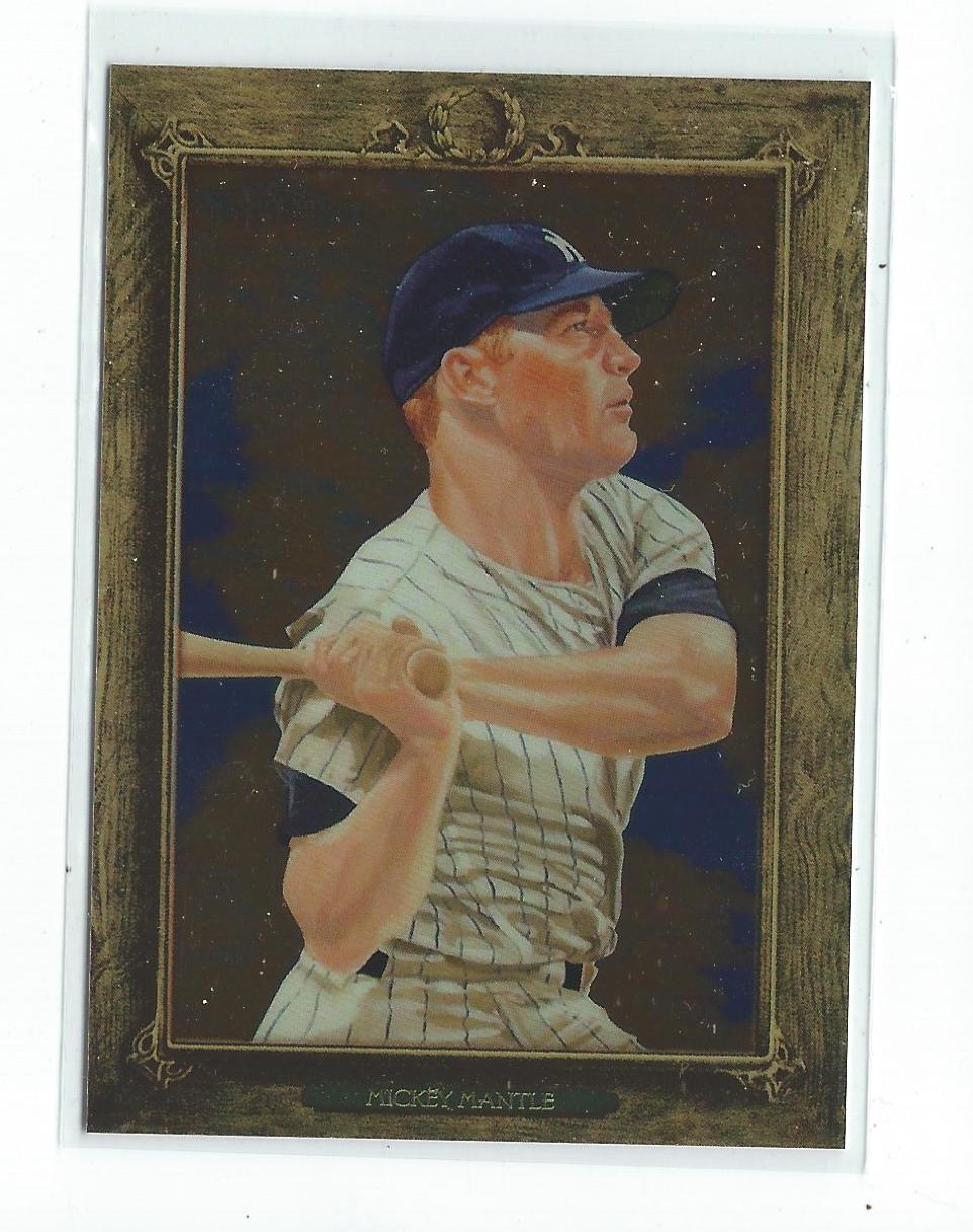 2007 Topps Turkey Red Chrome #107 Mickey Mantle
