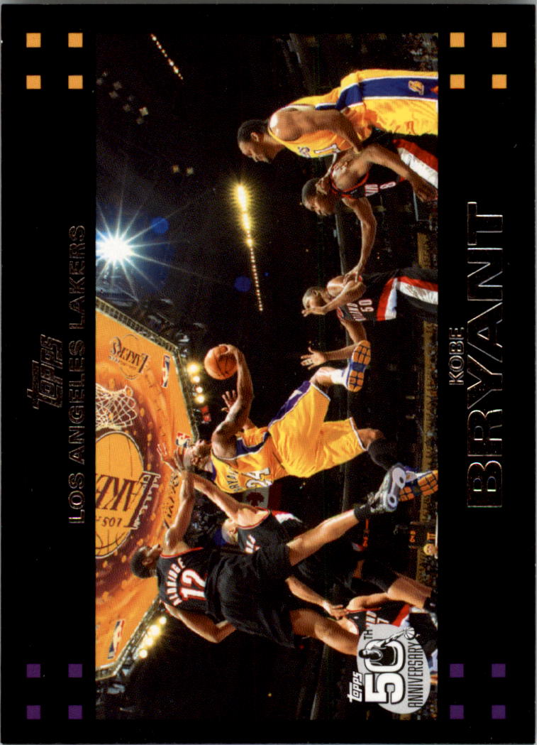 2007-08 Topps #24 Kobe Bryant