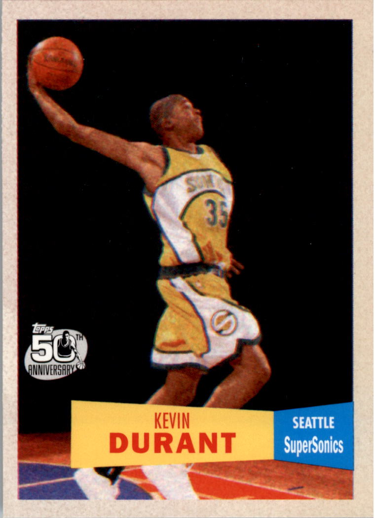 2007-08 Topps 1957-58 Variations #112 Kevin Durant