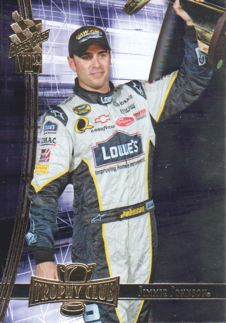2007 VIP (Press Pass) NASCAR Racing Trading Cards Trophy Club: Auswahl aus Liste - Bild 4 von 9