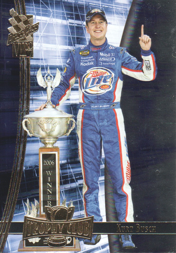 2007 VIP (Press Pass) NASCAR Racing Trading Cards Trophy Club: Auswahl aus Liste - Bild 8 von 9