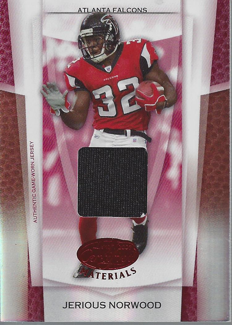 2007 Leaf Certified Materials Mirror Red Materials #42 Jerious Norwood/100