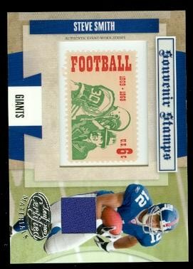 2007 Leaf Certified Materials Souvenir Stamps Material 1969 Stamp #16 Steve Smith USC