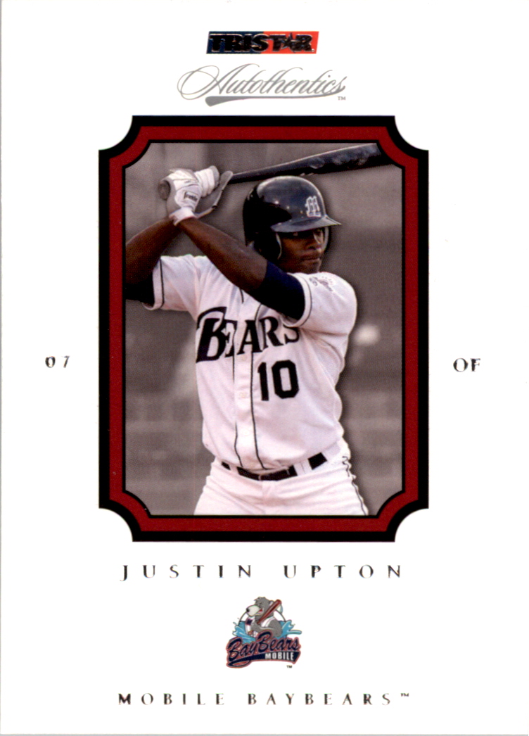 2007 TRISTAR Autothentics #59 Justin Upton