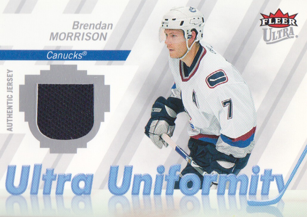 2007-08 Ultra Uniformity #UBM Brendan Morrison