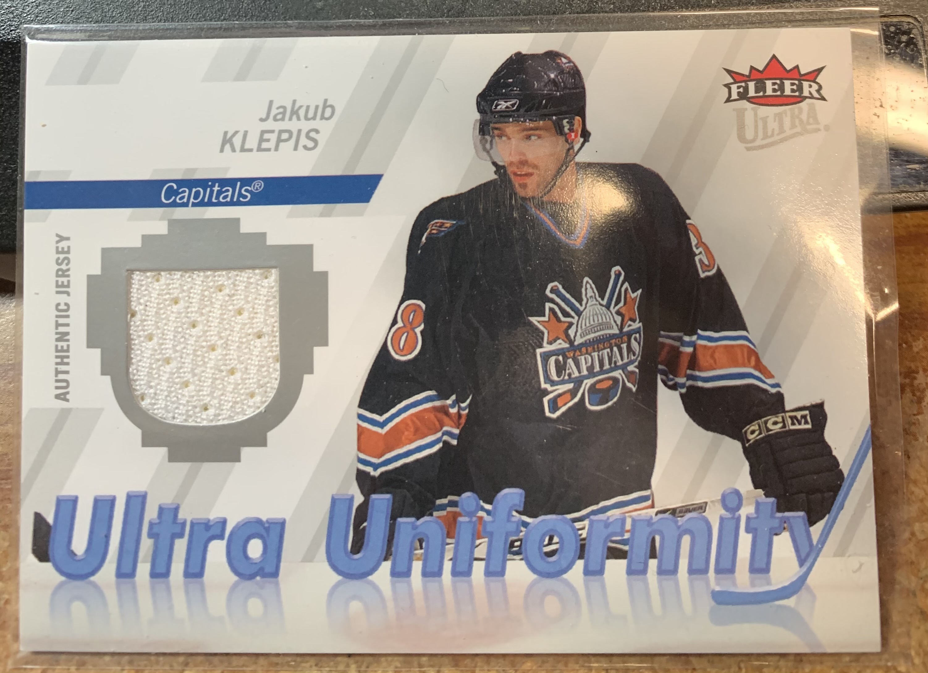 2007-08 Ultra Uniformity #UJK Jakub Klepis