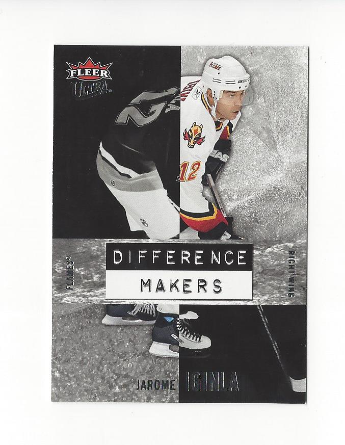 2007-08 Ultra Difference Makers #DM2 Jarome Iginla