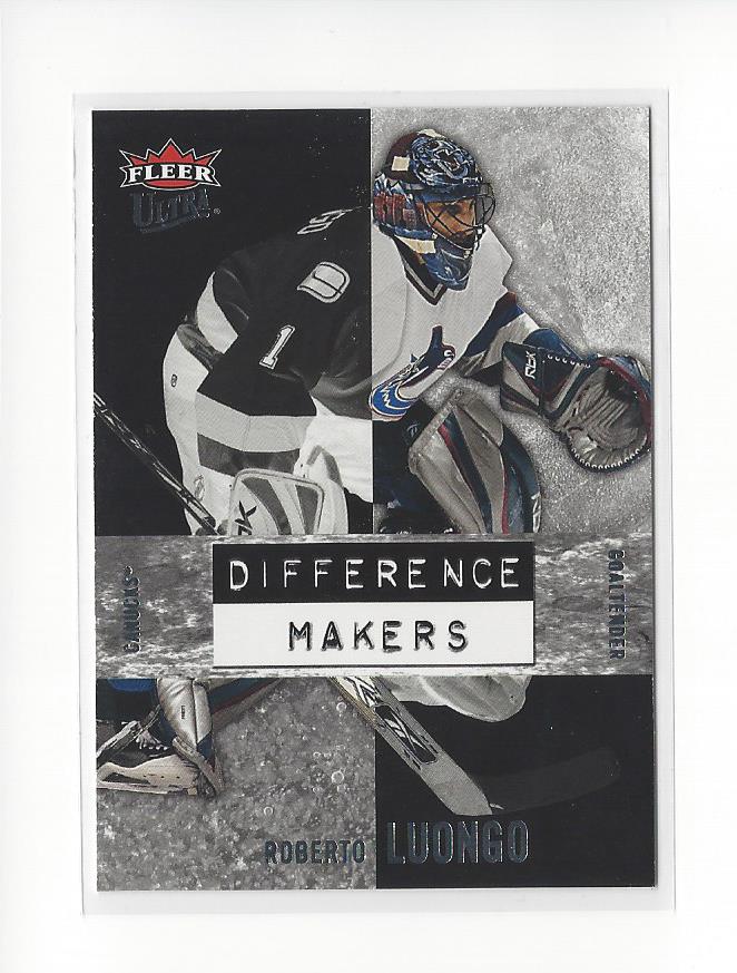 2007-08 Ultra Difference Makers #DM5 Roberto Luongo
