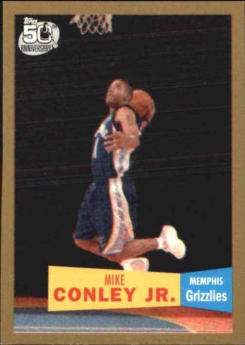 2007-08 Topps 1957-58 Variations Gold #114 Mike Conley Jr.
