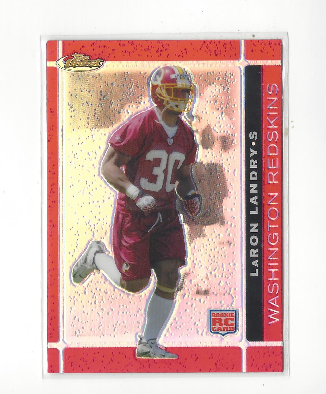 2007 Finest Refractors #147 LaRon Landry