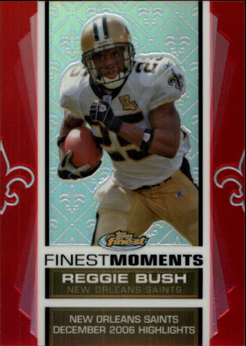 2007 Finest Reggie Bush Finest Moments Refractors #12 Reggie Bush