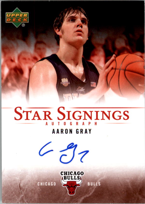 2007-08 Upper Deck Star Signings #AG Aaron Gray